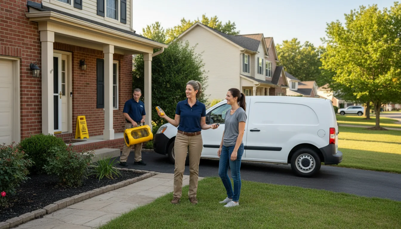 Water restoration image for Home Water Damage Repair in Climbing Hill, IA